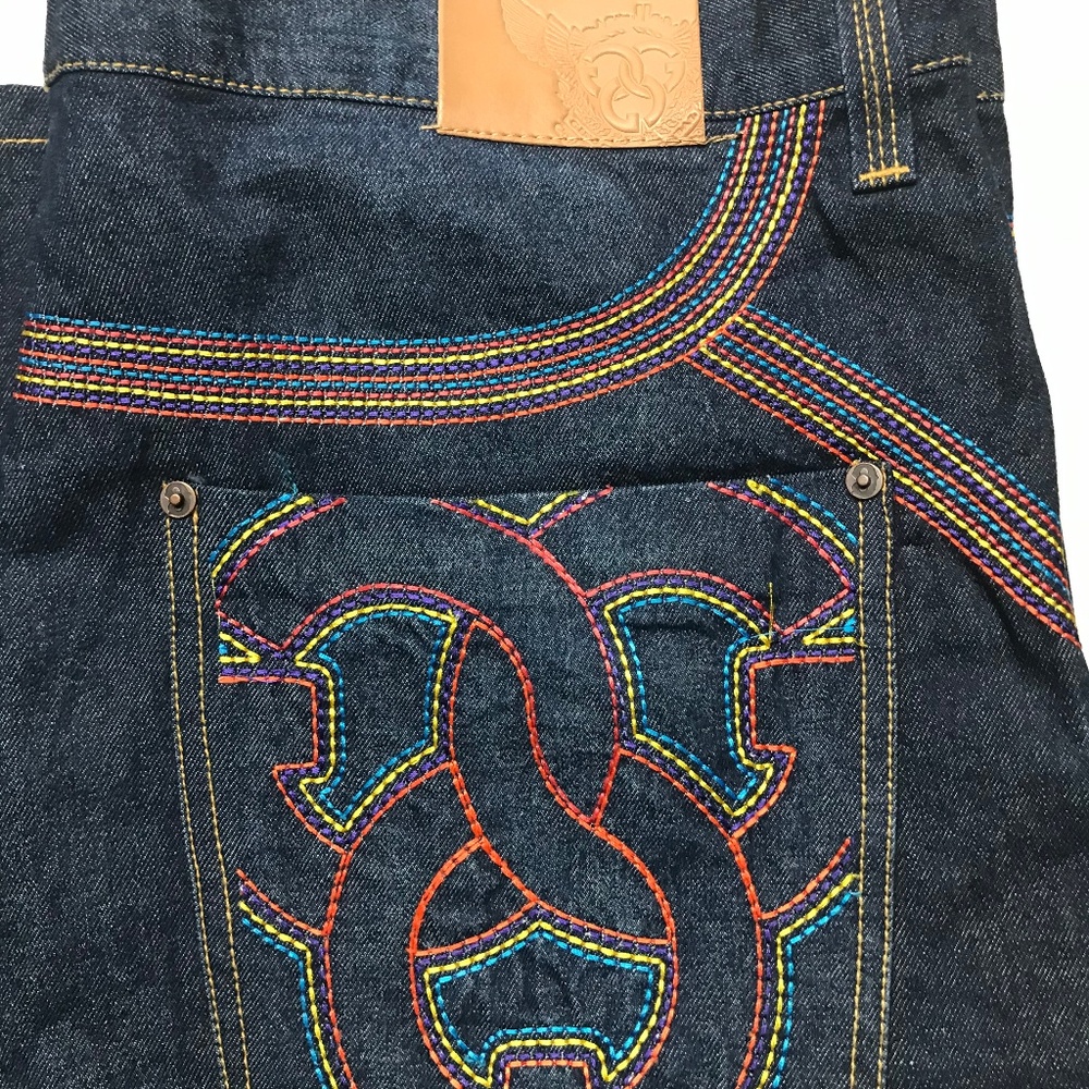 Gino green Global Jean Shorts